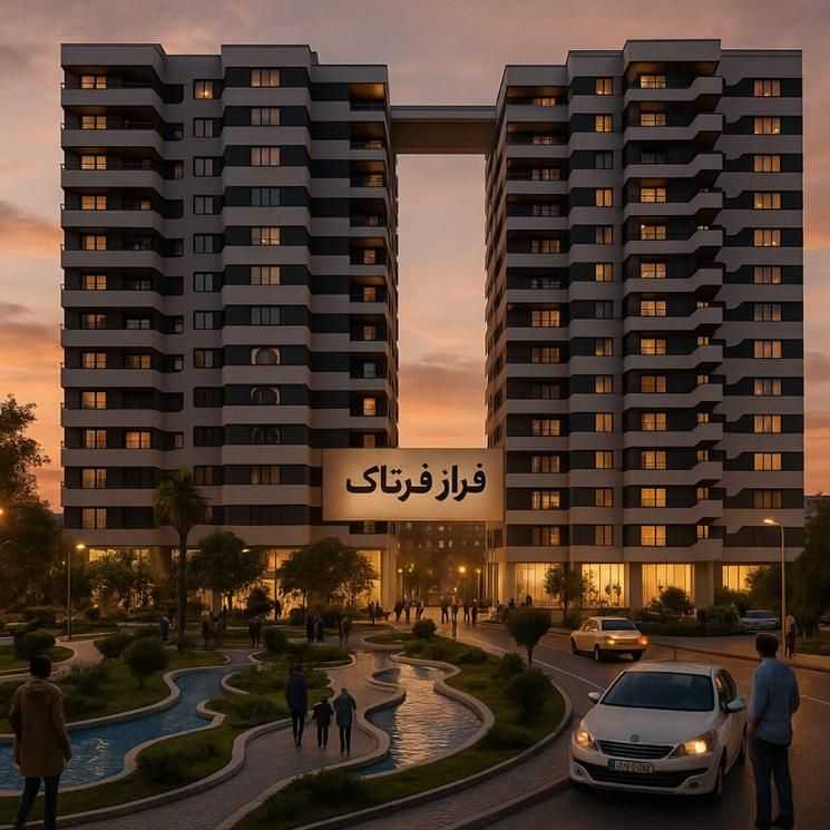 120 متر برج اسکلت تعاونی برند 